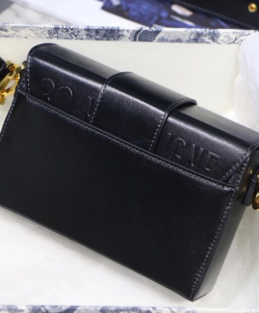 Christian Dior 30 Montaigne Box Bag Black